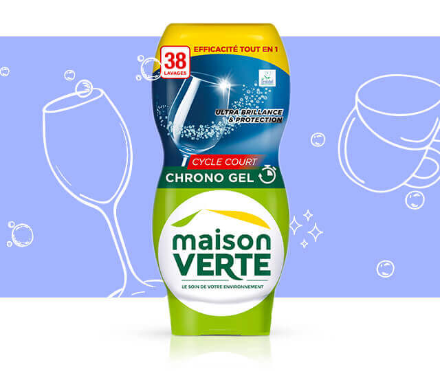Gel lave-vaisselle CHRONO GEL - Maison Verte