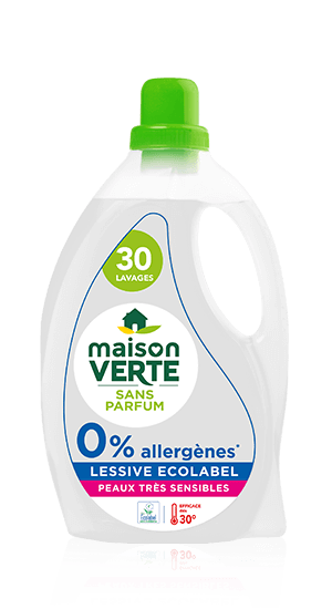 Lessive 0% ALLERGENES* - Maison Verte